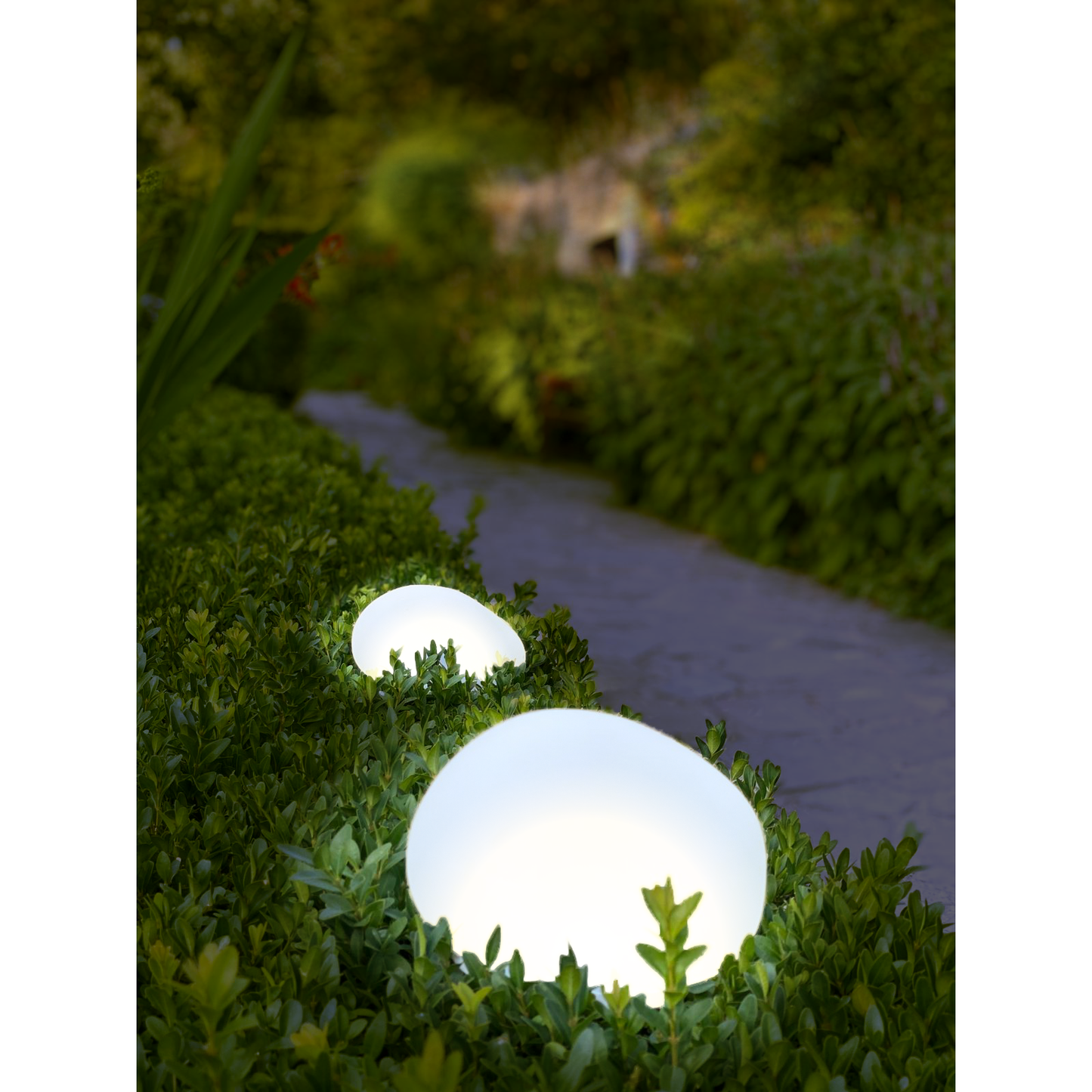 Solar Glass Pebble