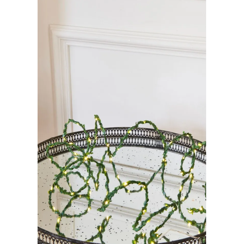 Greenery String Lights - Foliage Style Garland