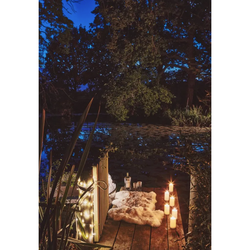 Outdoor Pillar Candle - Set of 2