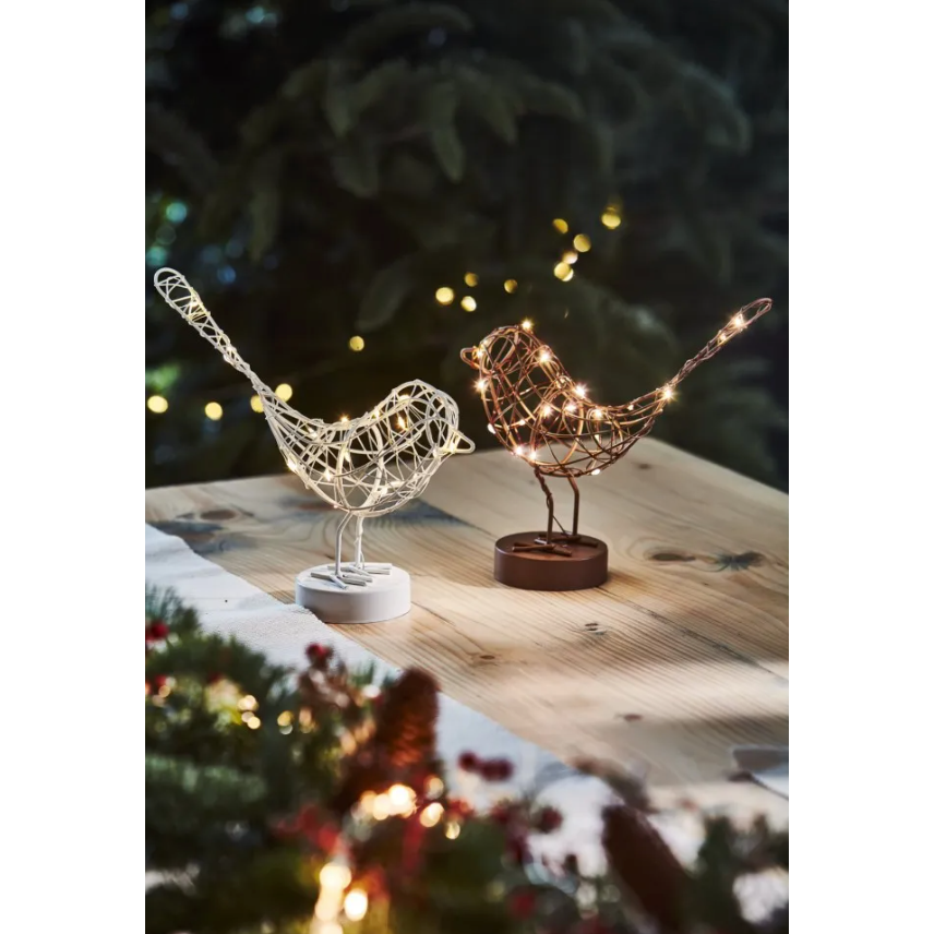 Table Robin Light - Cute LED Ornament