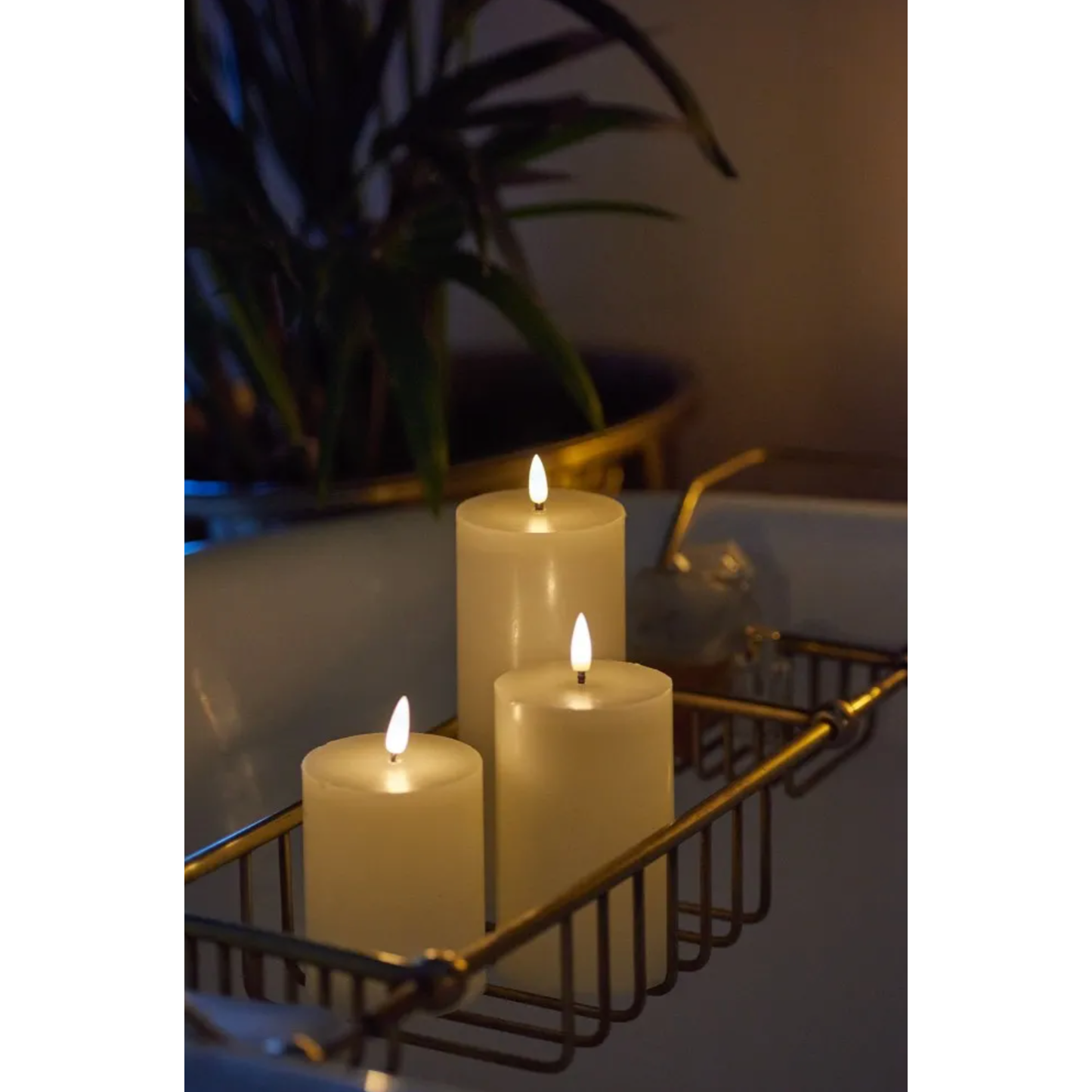 Pillar Candles - Set of 3