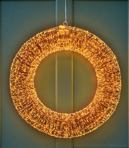 Galaxy Wreath Light - 24 Inches