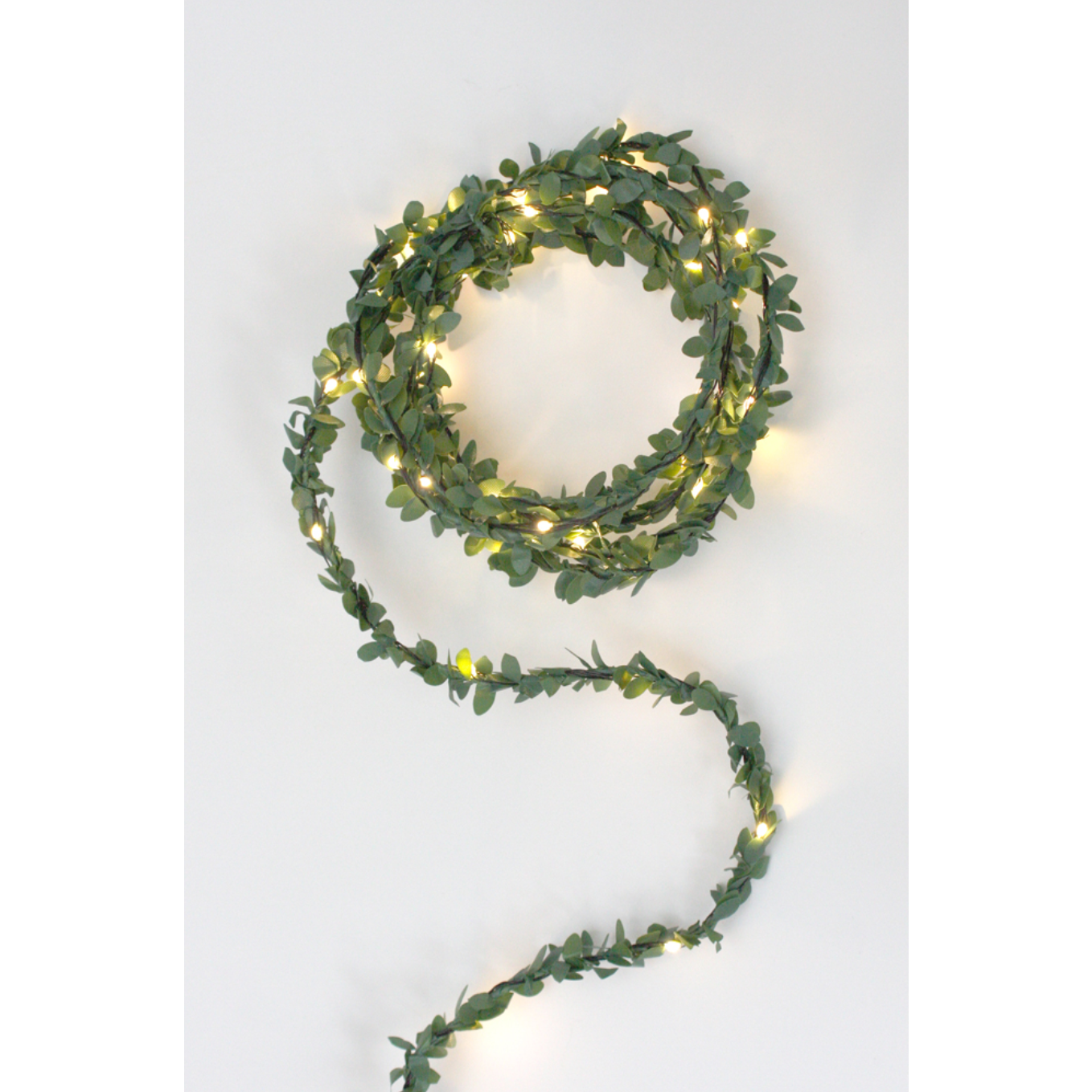 Greenery String Lights - Foliage Style Garland