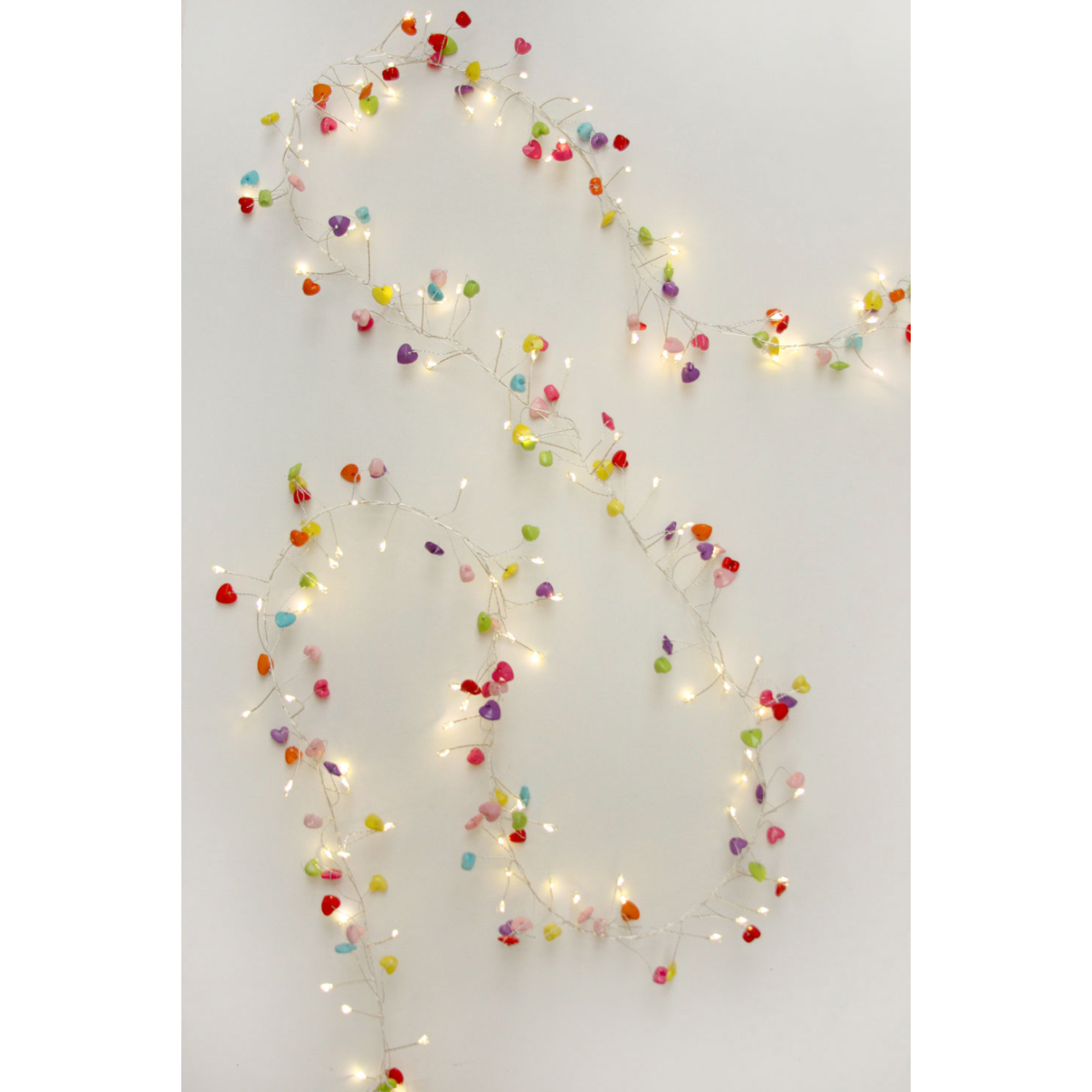 Sweet Heart Fairy Lights - Fun Bright String Design