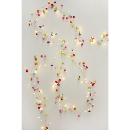 Sweet Heart Fairy Lights - Fun Bright String Design
