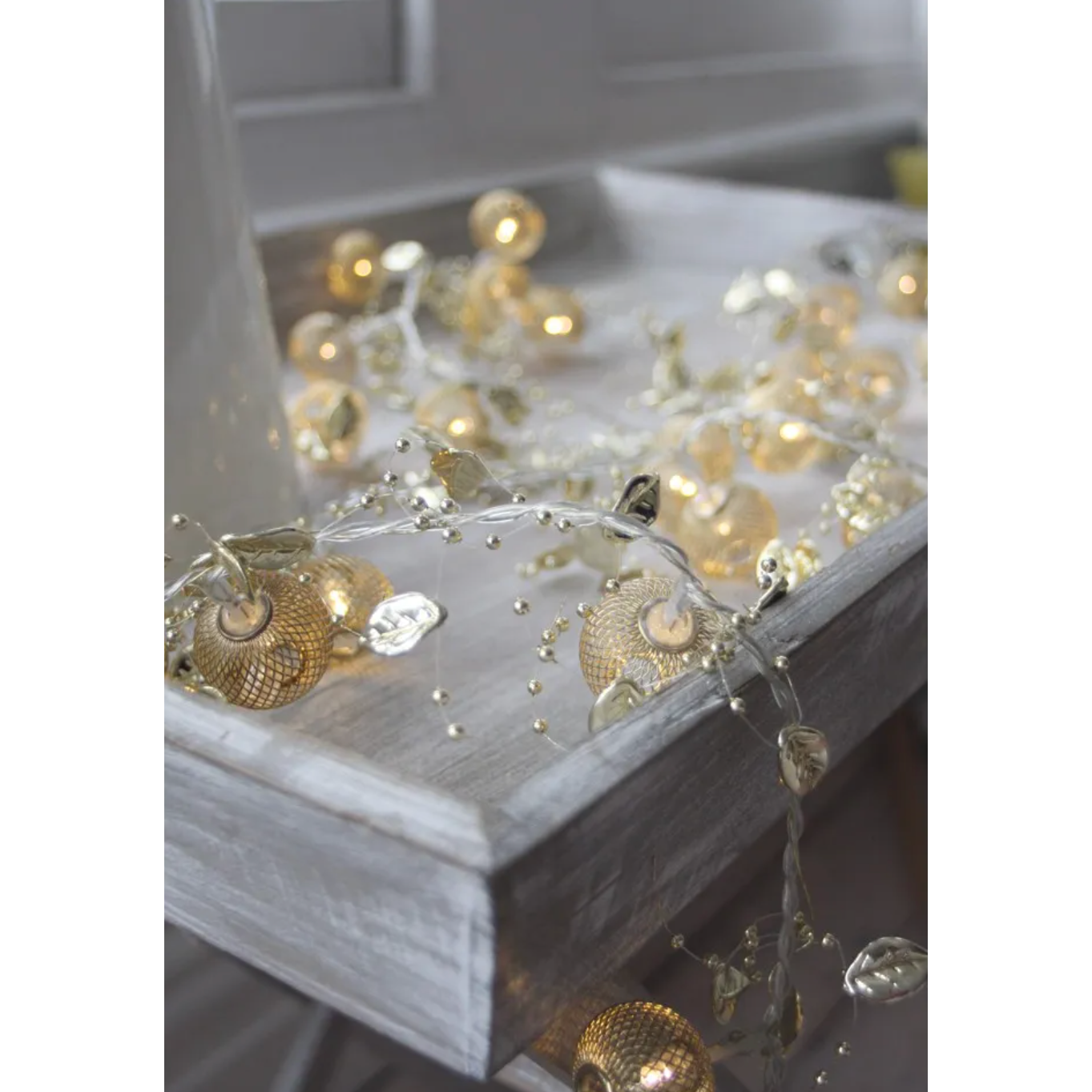 Ora String Lights - Glowing Orbs Along A Delicate Chain