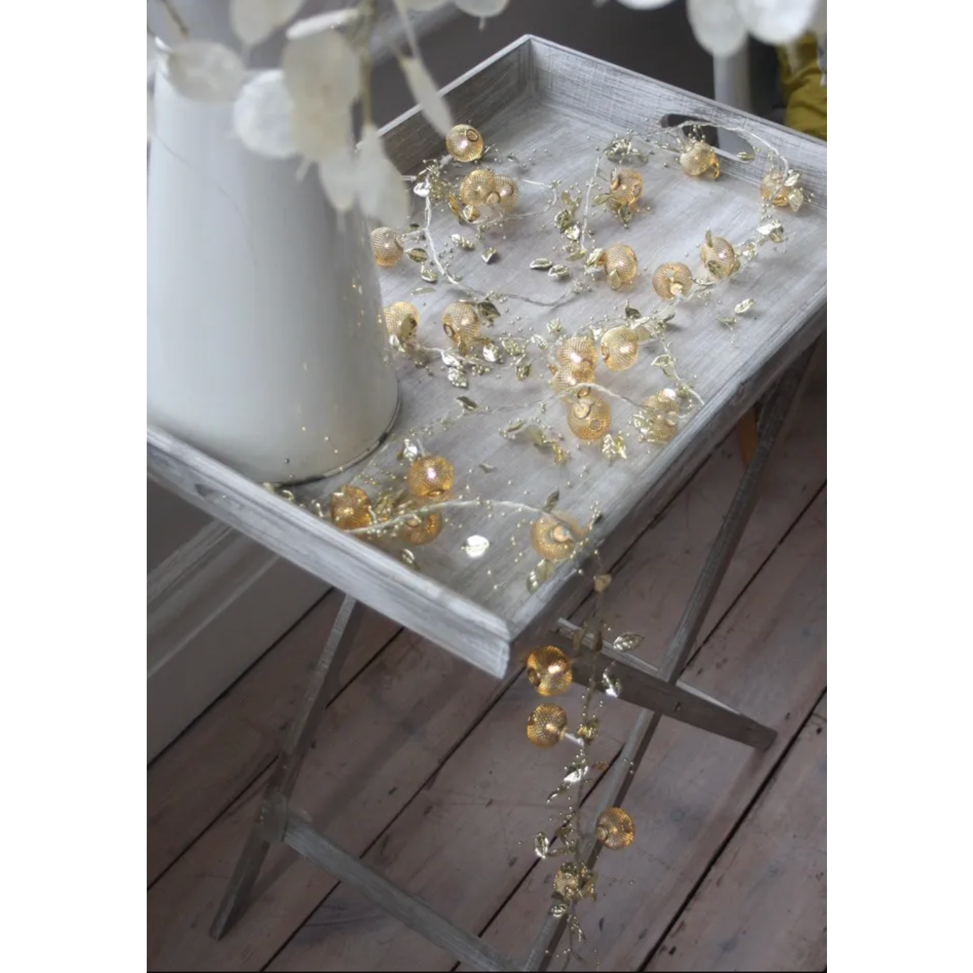 Ora String Lights - Glowing Orbs Along A Delicate Chain