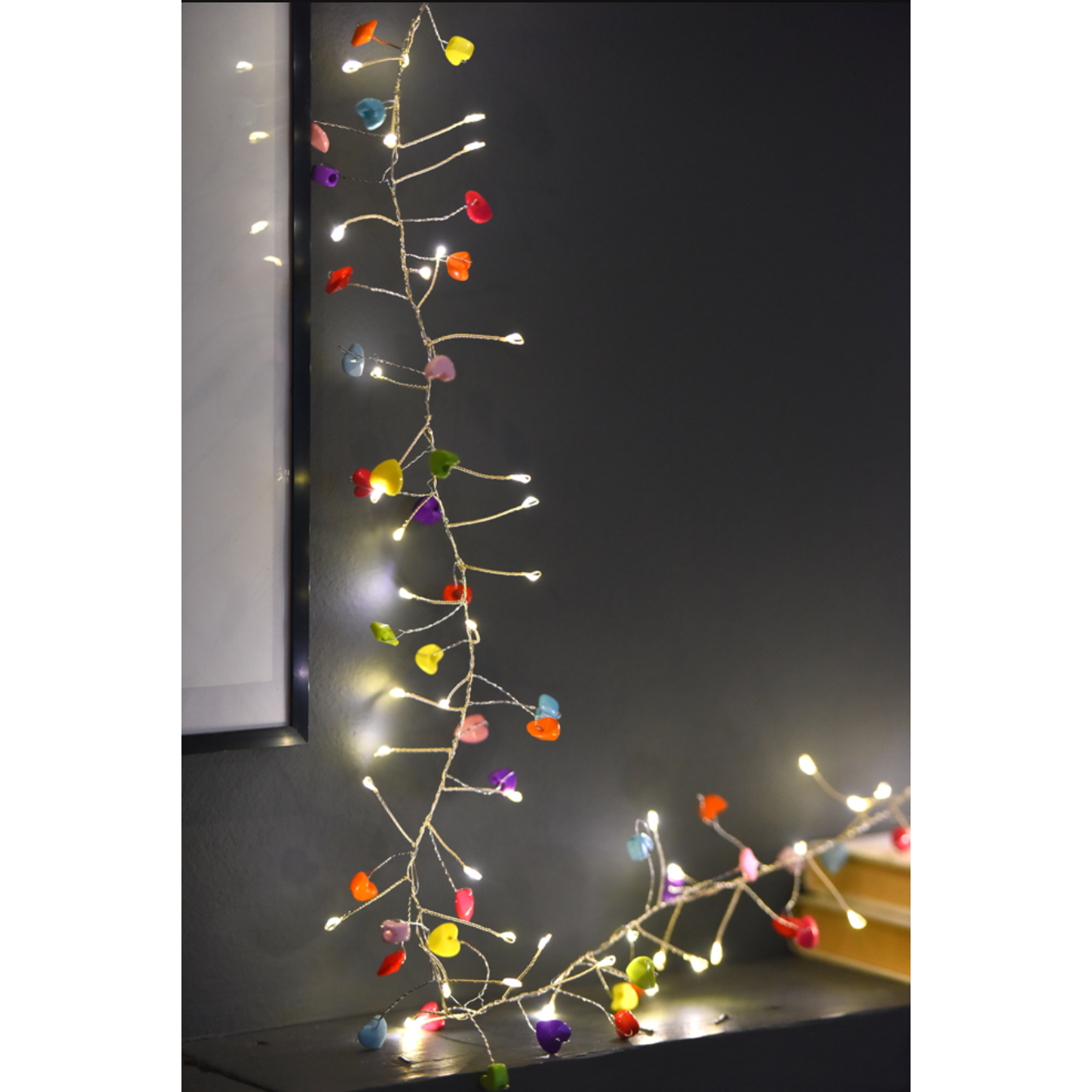 Sweet Heart Fairy Lights - Fun Bright String Design