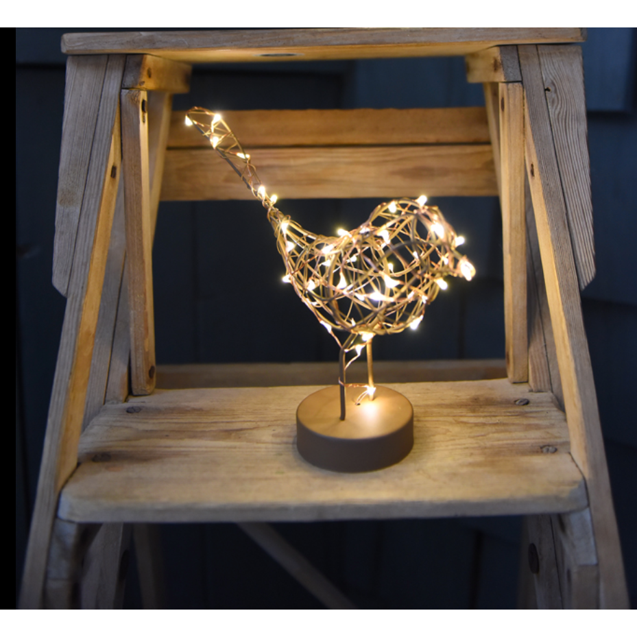 Table Robin Light - Cute LED Ornament