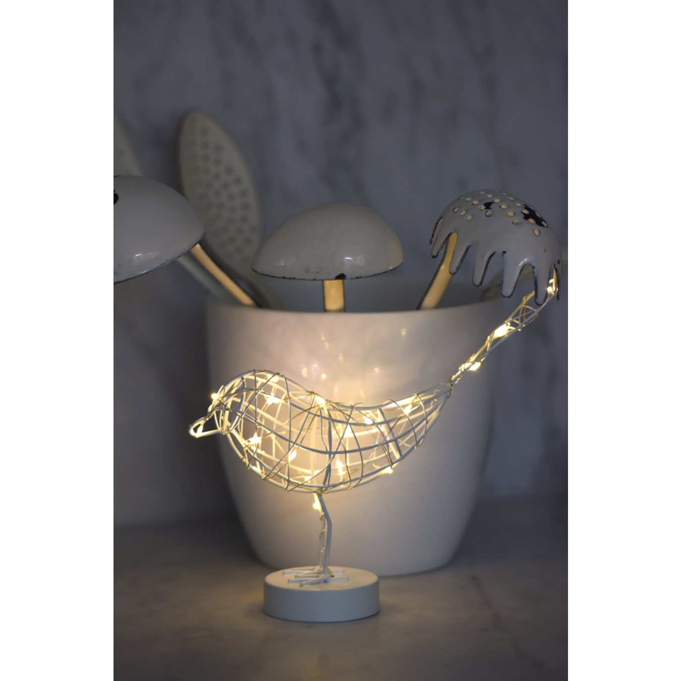 Table Robin Light - Cute LED Ornament