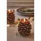 LED Pinecone Candle
