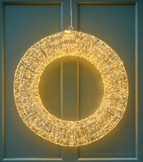 Galaxy Wreath Light - 24 Inches