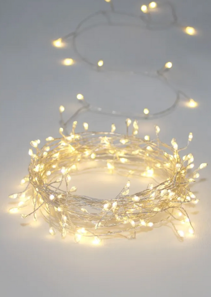 Luces de cadena en racimo - 25 pies