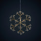 Snowflake Champagne Hanging Light